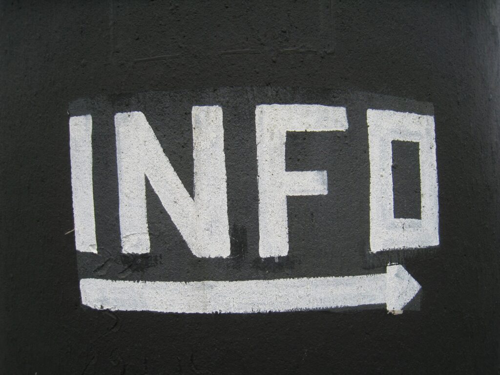 I1. Informatie